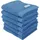 Gästehandtuch 30 x 50 cm cool blue 6 St.
