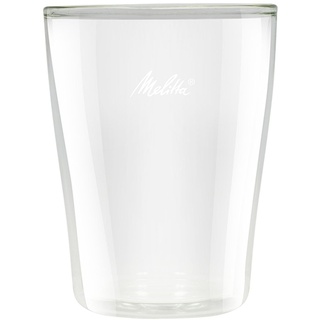 Melitta Glas-Set, Kaffeegläser, 2 Stück, Doppelwandig, Borosilikatglas, 200 ml, 212903