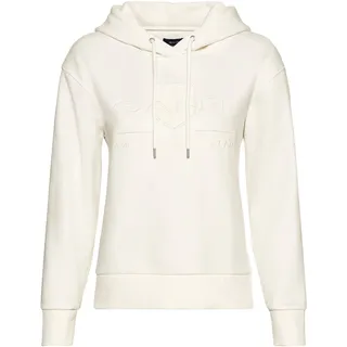 GANT Damen REG Printed Graphic Hoodie Kapuzenpullover, Eggshell, 3XL - 3XL