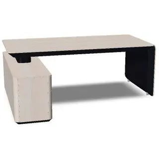 Schreibtisch eRange mit Sideboard
