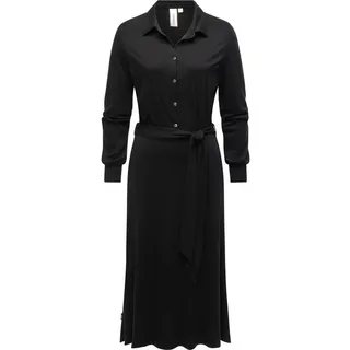 Ragwear Blusenkleid Schwarz M