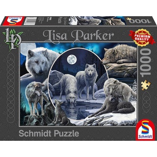 Lisa Parker Puzzle - Prächtige Wölfe Puzzle - multicolor - Standard