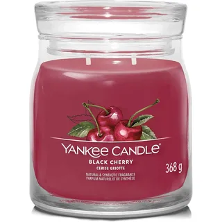 Yankee Candle Black Cherry mittelgroße Kerze 368 g
