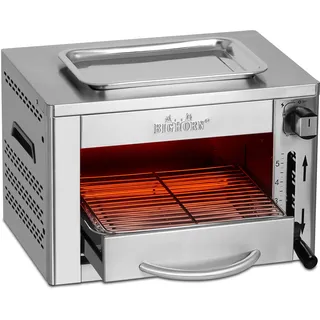 BIGHORN Steakgrill schnelles Kochen tragbar Infrarot Gasgrill mit Edelstahl Propan grill Brenner geeignet für Steak, Picknick, BBQ