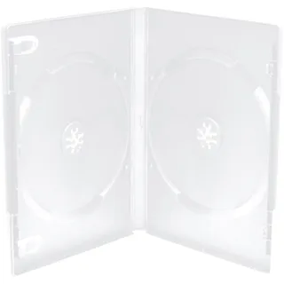 MediaRange BOX26-M CD-Hülle DVD-Hülle, 2 Discs, maschinenfähig, Optische Medien Zubehör