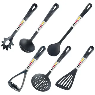 Westmark Küchenhelfer-Set Gentle 6-teilig Kunststoff schwarz