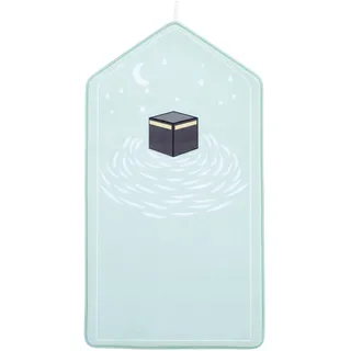 MYPRAY - Gebetsteppich für Kinder - gepolstert - extra dick - Premium qualität - Prayer mat (hellgrün)