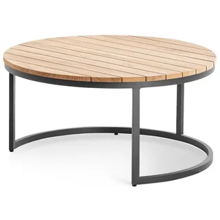 Niehoff Serra Loungetisch Ø 80 x 41 cm Teak
