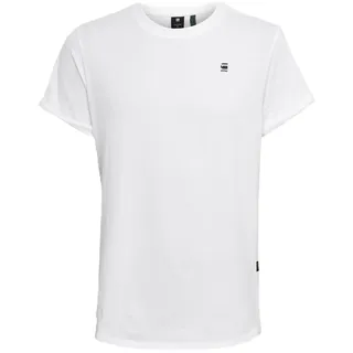 G-Star Lash Ribbed Kurzarm-T-Shirt White XL