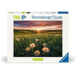 Ravensburger Puzzle Pusteblumen im Sonnenuntergang
