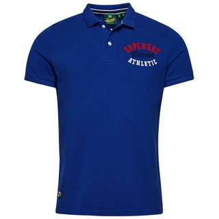 Superdry Poloshirt Herren Poloshirt - Vintage Superstate, Kurzarm blau S