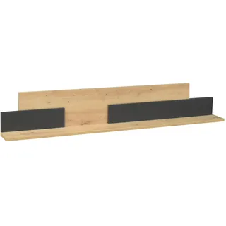 Mäusbacher Wandboard NELE 150 x 17 cm Braun