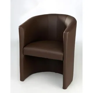 kamil Cocktailsessel Kamil Kunstleder 1 x 1 x 1 cm Braun