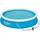 Aufstellpool ⌀ 366 x 76 cm Blau inkl. Filterpumpe