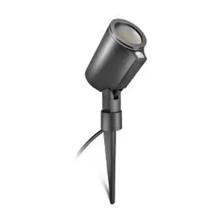 STEINEL Spot Garden, Bodenbeleuchtung für den Außenbereich, Schwarz, Aluminium, Kunststoff, IP44, Garten, Straße, II - Schwarz