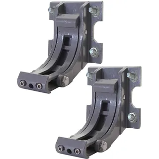Mendler 2er-Set Wandhalterung für Markise T122, T123, Wandkonsole, Wandmontage, Adapter