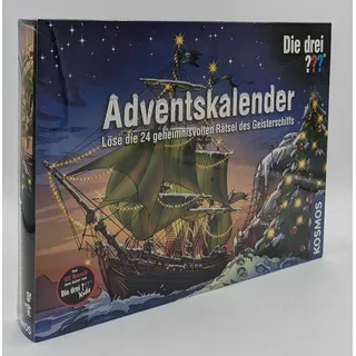 Kosmos 63147 Adventskalender Die drei ??? Fragezeichen Geisterschiff 2010  NEU