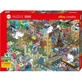 Heye London Quest 1000 Teile 299354 Puzzle Puzzle 1000 Puzzleteile,