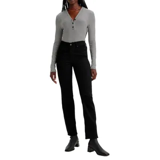 Levi's 314 Shaping Straight Jeans in Schwarz-W29 / L34