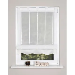 HOME WOHNIDEEN Raffrollo 120 x 140 cm beige