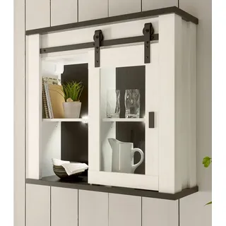 furn.design Hängeschrank Stove 93 x 90 x 31 cm Weiß