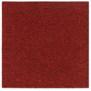 Karat Moscow Teppichfliese 50 x 50 cm Rot