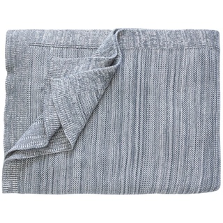 Marc O Polo Wohndecke/Plaid Melange Knit, 130 x 170 cm, Grey, Größe Plaids/Quilts:130x170 cm