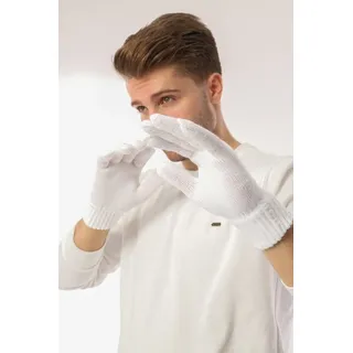 herémood Strickhandschuhe Handschuhe Winterhandschuhe Rippstrick Strickhandschuhe Herren weiß