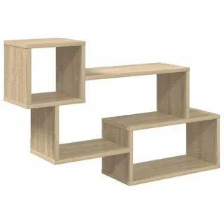vidaXL Schwebendes Regal Wandhalterung 87 x 20 x 55 cm Braun