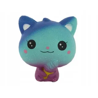 Festivalartikel Spielfigur Verschiedene Typen Antistress Squish Perfektes Geschenk für Ihr Kind!, (1-tlg) bunt Galaxie-Katze