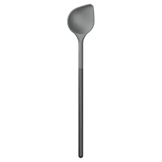 Rosti Optima Kochlöffel Kunststoff, Rührlöffel mit Spitze/Spitzlöffel, Hitzebeständig bis zu 220°C, Spülmaschinenfest, aus Nylon, Länge 31 cm, Durchmesser Kopf 5,5 cm, Schwarz