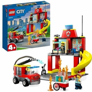 LEGO City 60375 Die Feuerwache und das Feuerwehrauto