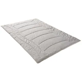 Künsemüller Alpaka Leicht-Steppbett 135x200cm 8 cm, hoch – weiß