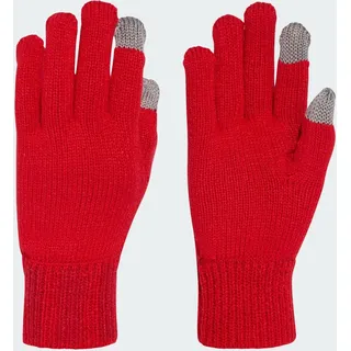 Logo Knit Gloves - Better Scarlet - L