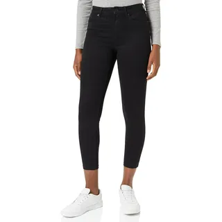 VERO Moda Damen Vmsophia Hw Sk Soft Vi110 Petite Noos Jeans, Farbe: Schwarz, Größe S 28L EU - S / 28L