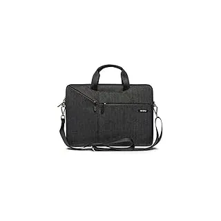 Laptop Schulter Tasche WIWU Umhängetasche/Laptoptasche für Laptop / Tablet mit Bildschirmdiagonale 13.3 zoll mit Viele Fächer und Bequeme Trageschlaufe -Premium Herrentasche und Damen Handtasche