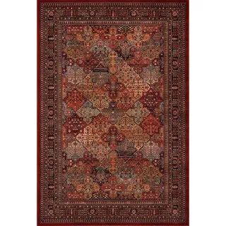 Webteppich Kashqai 80 x 160 cm Wolle Bunt Gemustert