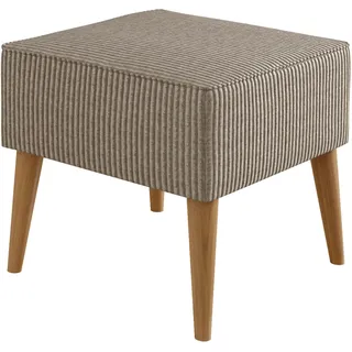 Mirjan24 Hocker Lucio Cord, Fußhocker Polsterhocker Sitzhocker, Sitzbank, Fußbank, Pouf, Farbauswahl (Poso 02)