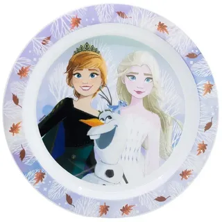 Disney Frozen Brotteller Kinder Teller Mikrowellengeeignet für zu Hause