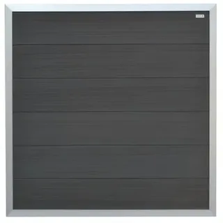 dekker elephant Sichtschutzelement 180 x 180 cm grau WPC
