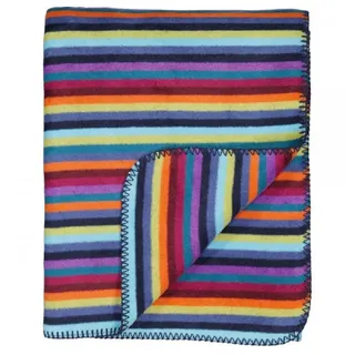 CAWÖ Lifestyle Streifen Plaid 150 x 200 cm Multicolor
