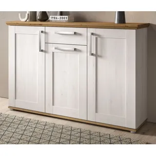 inn.furn Sideboard Mirano 137 x 92 cm Weiß