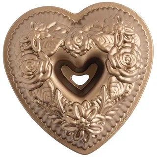 Nordic Ware Floral Heart Bundt Pan