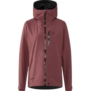 Haglöfs Alert Regenjacke Damen Misty Mauve M