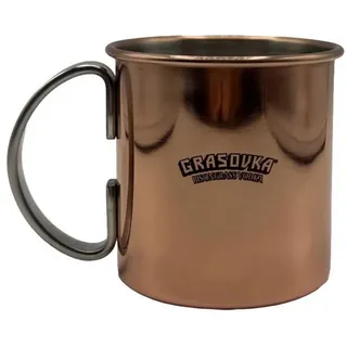 Mixcompany Becher Grasovka Bisongrass Vodka Moscow Mule Becher – kupferfarbener Cockt