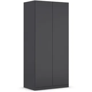 Rauch Drehtürenschrank Costa 91 x 197 x 54 cm Grau
