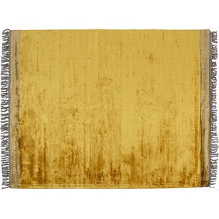 KARE DESIGN Teppich Soleil 52201 Viskose Gelb 170 x 240 cm