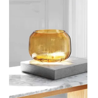 Vasen Normann Copenhagen, Braun / Rost, Glas - 16