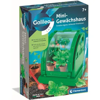 CLEMENTONI Galileo Mini-Gewächshaus Experimentierkasten