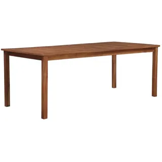 vidaXL Gartentisch 200 x 100 x 74 cm braun